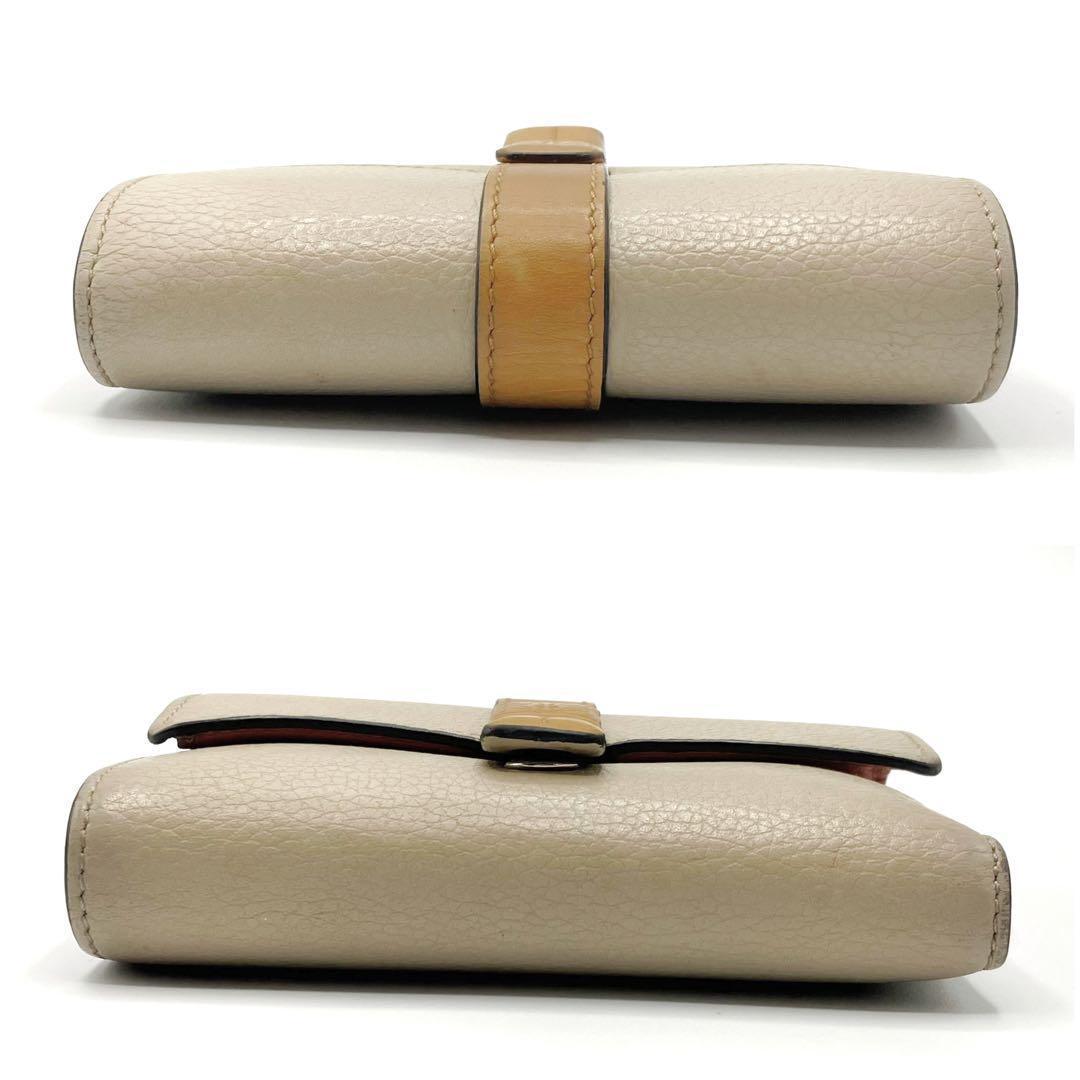 良品✨ ロエベ バーティカルウォレット スモール 三つ折り財布