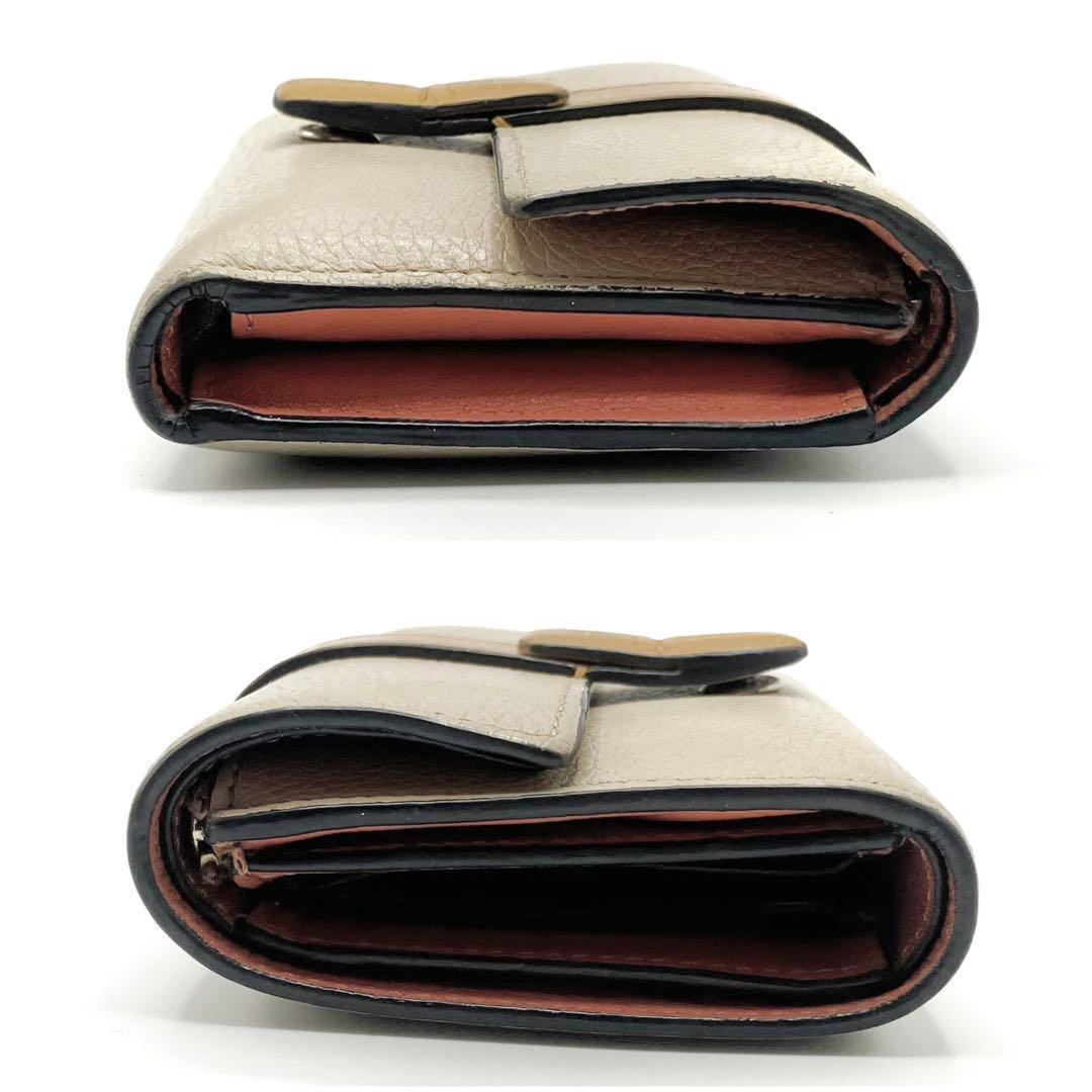 良品✨ ロエベ バーティカルウォレット スモール 三つ折り財布