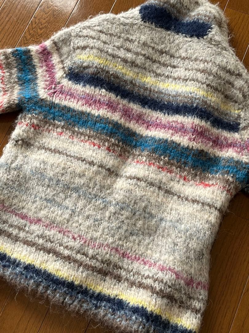 45R アルパカニットショートコート