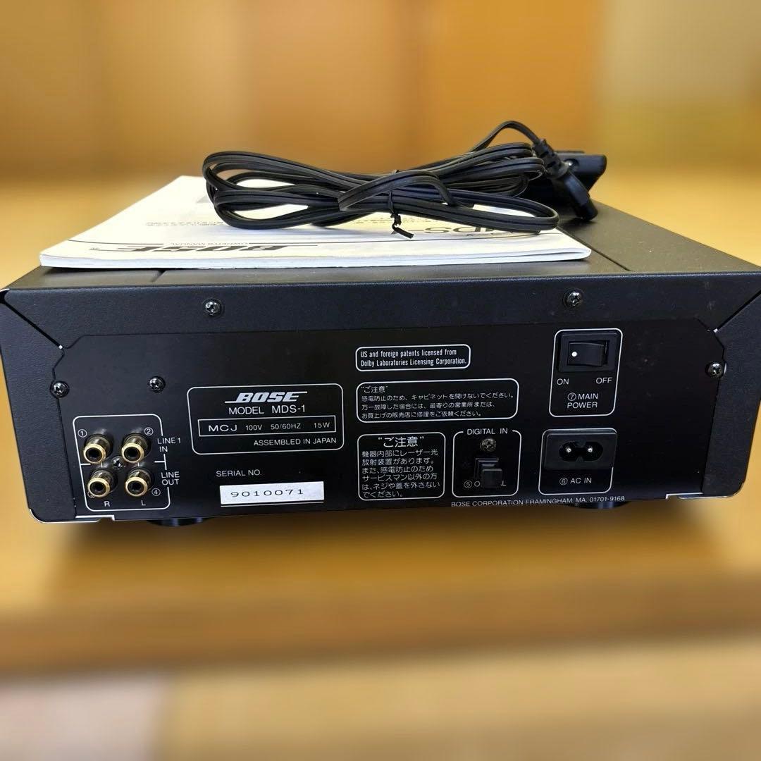 BOSE MDS-1 MDプレイヤー ジャンク品