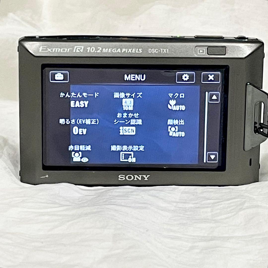 SONY Cyber-shot DSC-TX1 10.2メガ 動作確認済