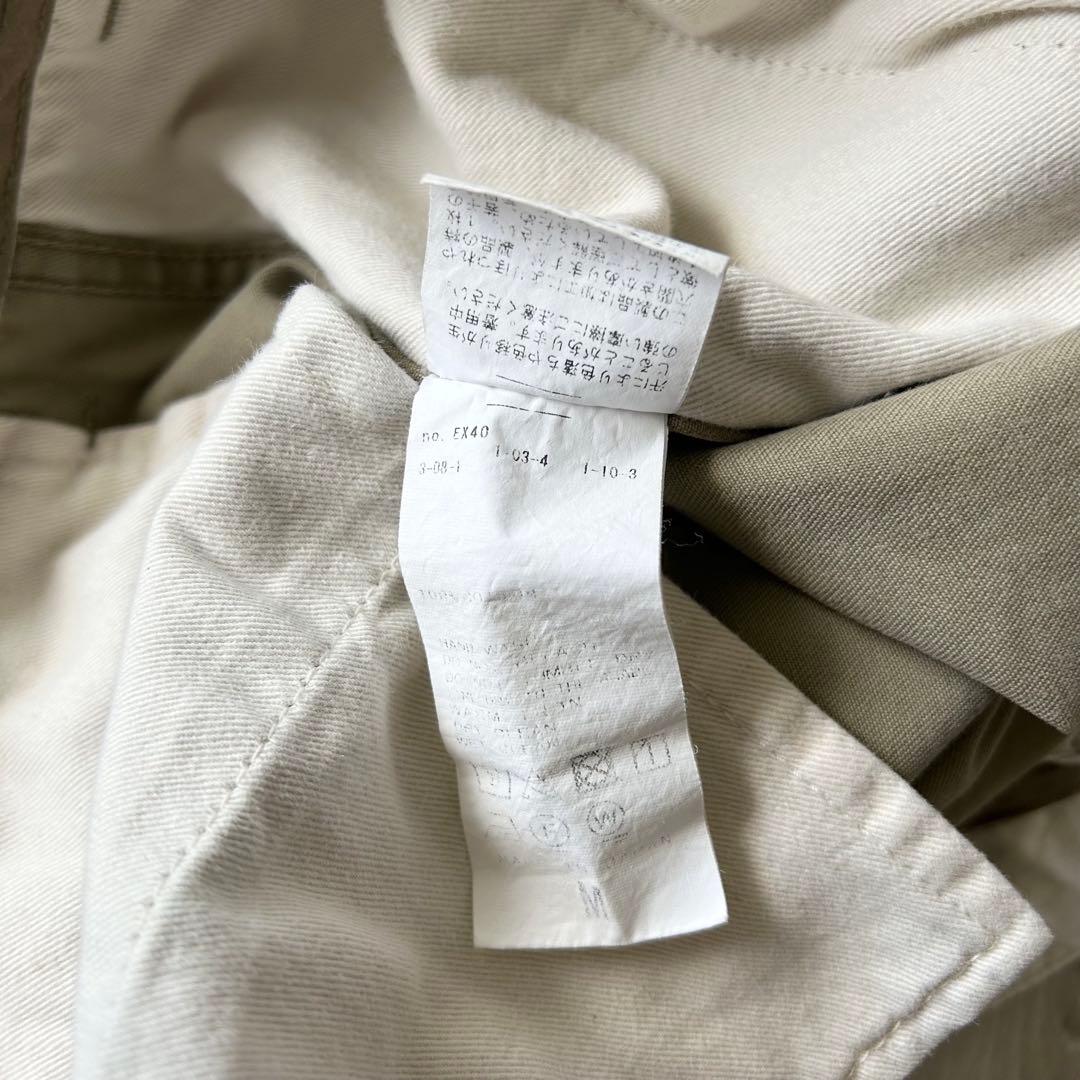 ジャーナルスタンダードラックス ビッグチノ チノパン M ベージュ ダメージ加工