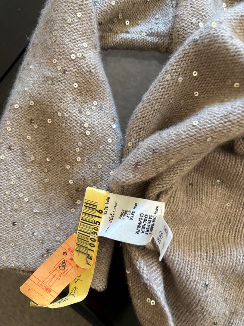 FABIANA FILIPPI ファビアナフィリィピ　カシミヤスパンコールニット