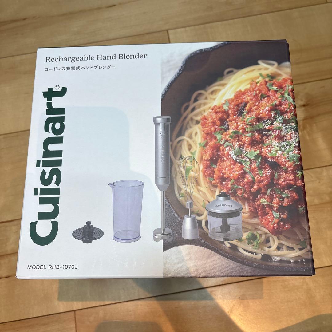 Cuisinart 充電式ハンドブレンダー RHB-1070J