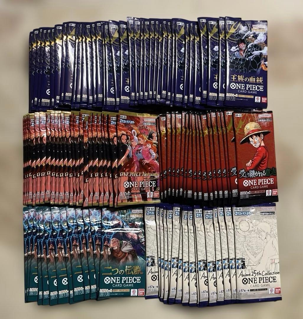 ワンピースカード 110パック 受け継がれる意思 他