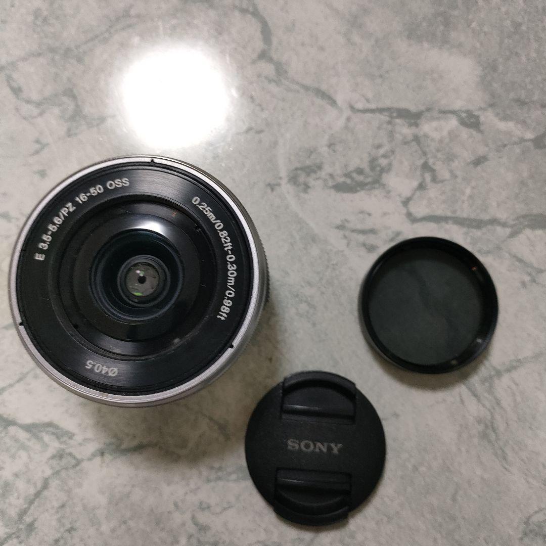 動作確認済み SONY SELP1650 シルバー16-50 OSS レンズ