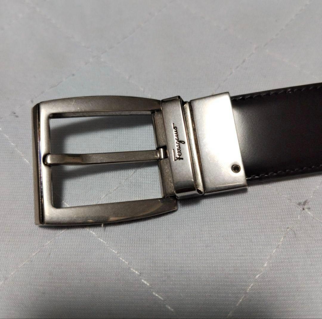 フェラガモ　メンズ　革ベルト　黒　Salvatore Ferragamo