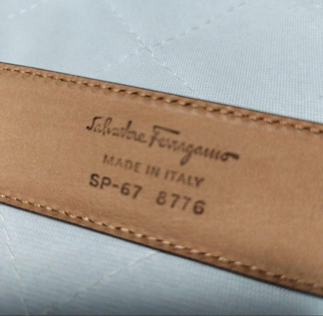 フェラガモ　メンズ　革ベルト　黒　Salvatore Ferragamo