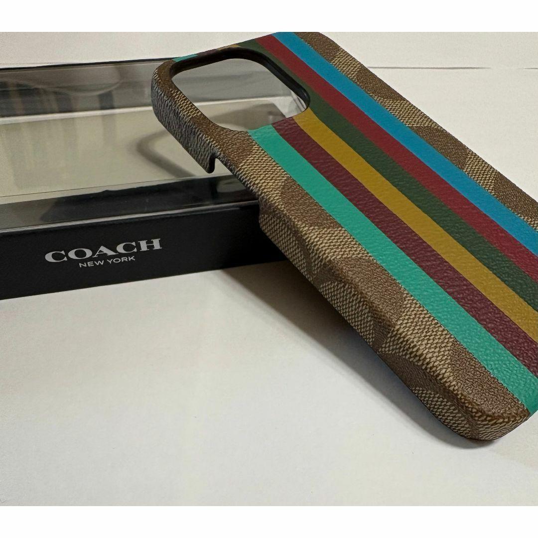 新品未使用　COACH iPhone13 pro ケースC8088 CO-404
