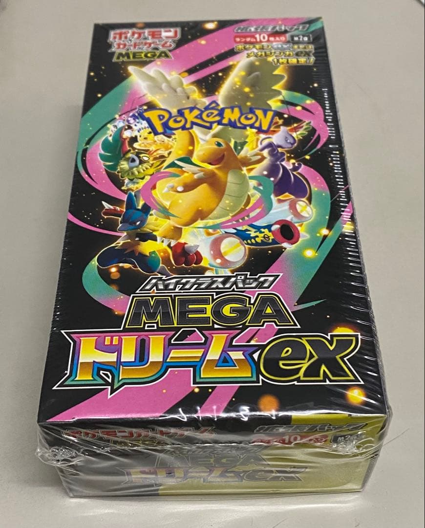 【当日発送】シュリンク付 ポケモンカード パックMEGAドリームex １BOX