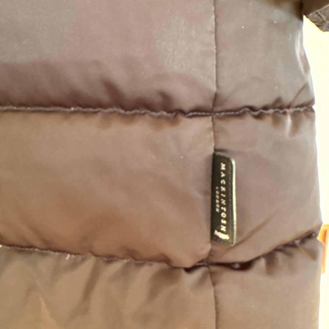 MACKINTOSH ブラック ロングダウンジャケット