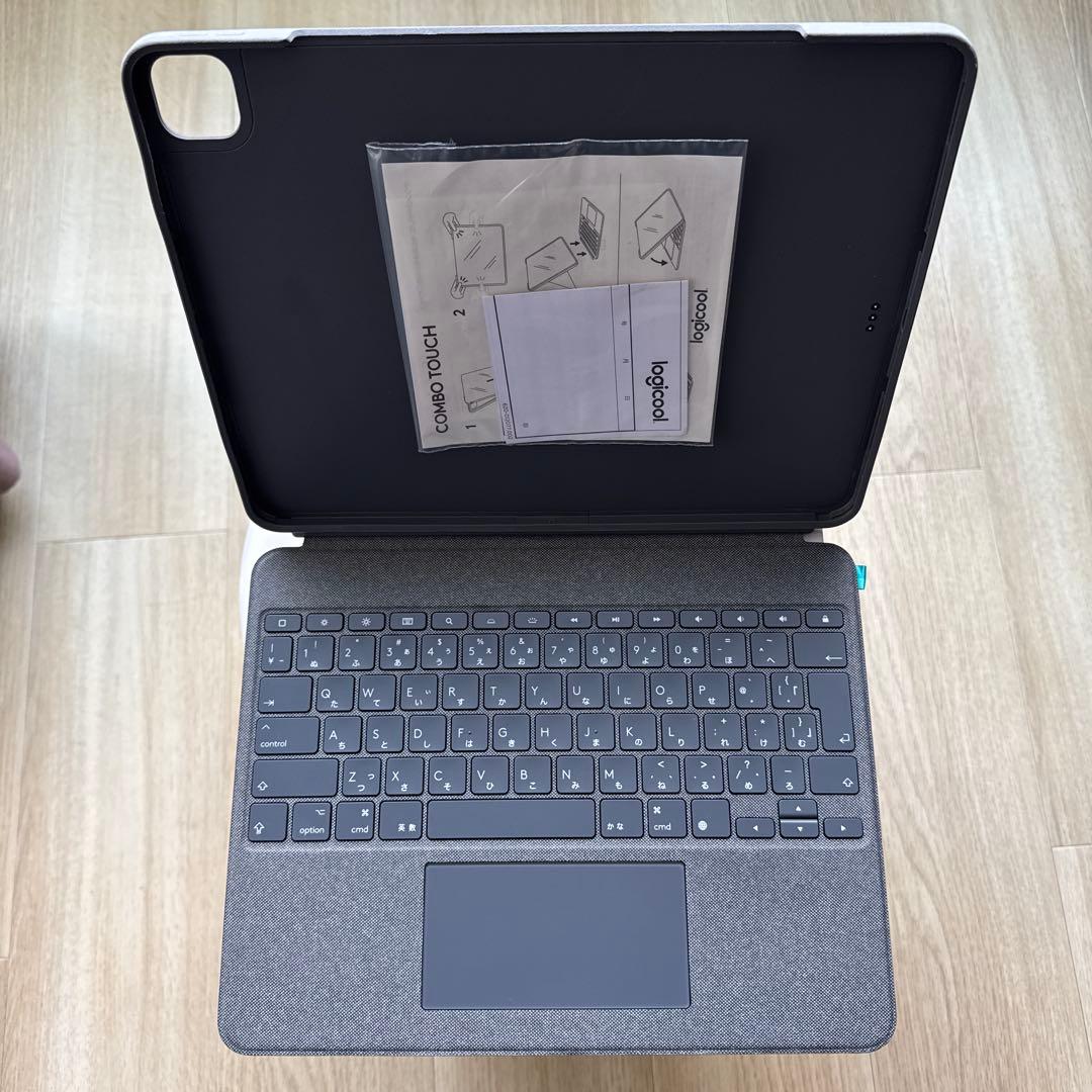 logicool COMBO TOUCH 12.9インチ(第5世代＆第6世代)