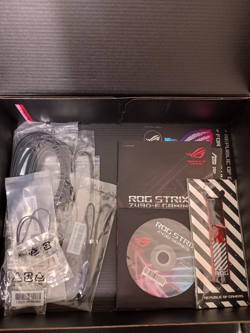 i9 10900K + Z490-E + DDR4 32GB セット 動作品