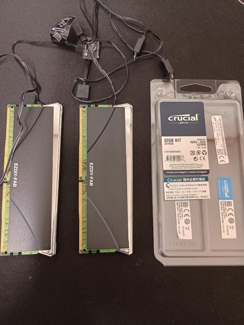 i9 10900K + Z490-E + DDR4 32GB セット 動作品