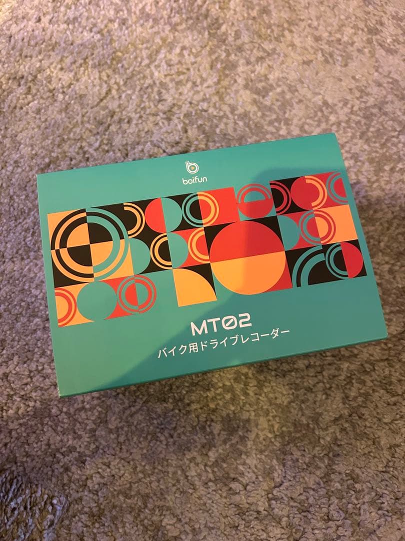 [新品・未開封]boifun MT02 バイク用ドライブレコーダー