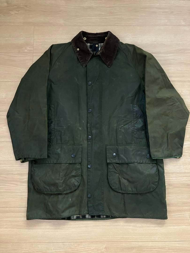 【極美品】90's ヴィンテージBarbour ゲームフェア C40 USA