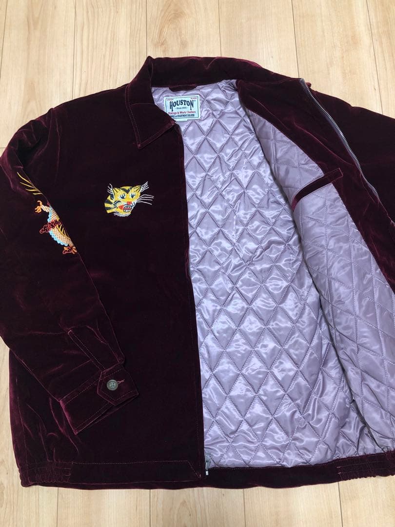 リュウ　美品！HOUSTON 別珍ベトナムジャケット／スーベニアジャケット