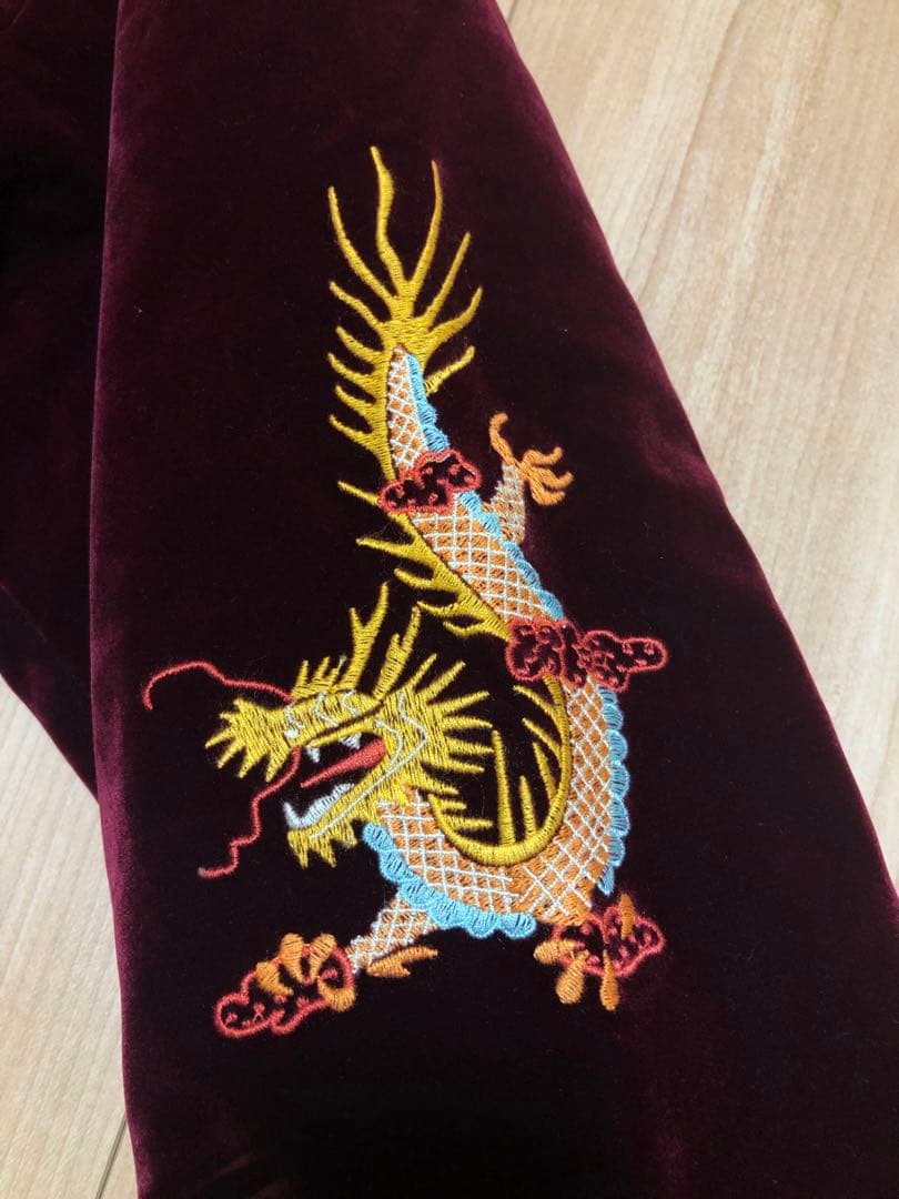 リュウ　美品！HOUSTON 別珍ベトナムジャケット／スーベニアジャケット