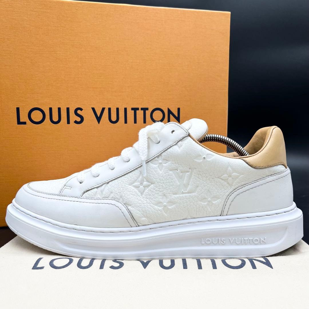 美品✨ ヴィトン ビバリーヒルズ モノグラム レザー エンボス 27.5cm相当