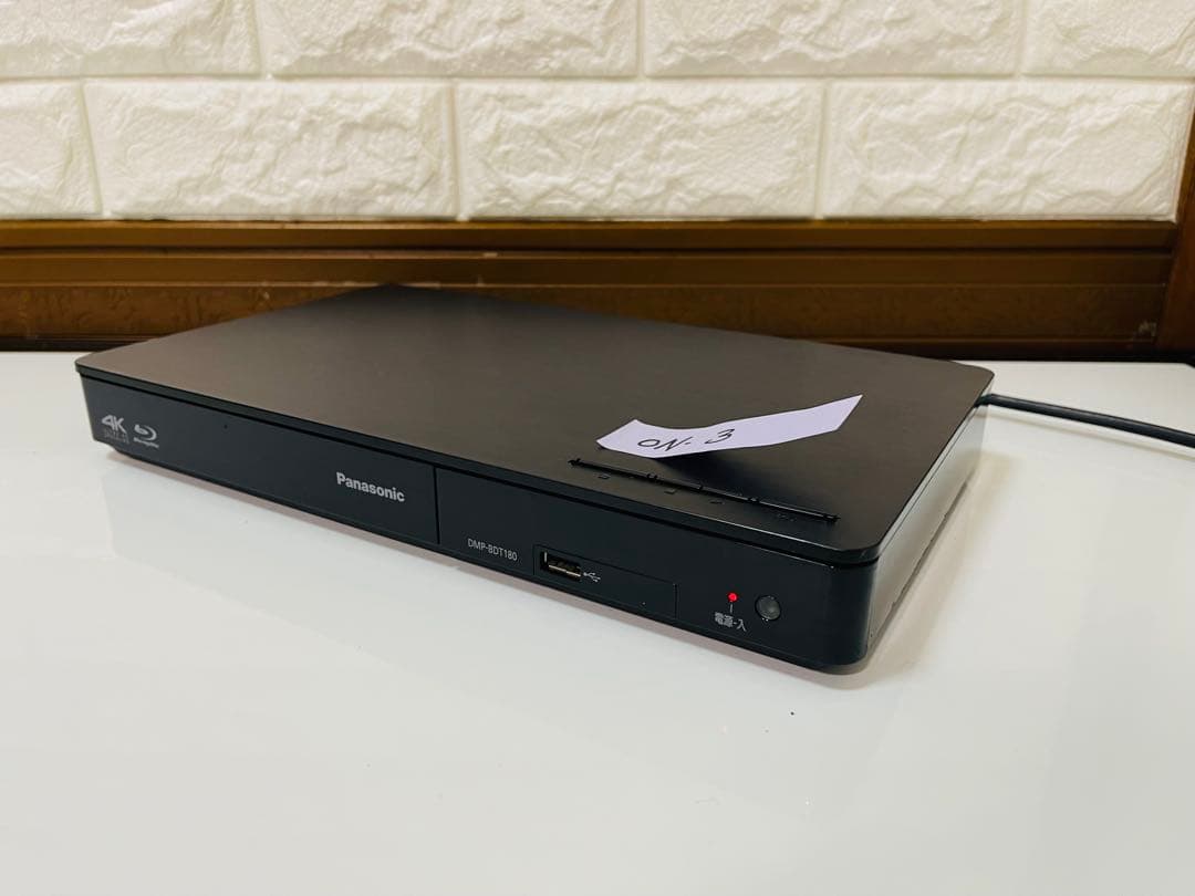 Panasonic 4K DMP-BDT180ブルーレイプレーヤー