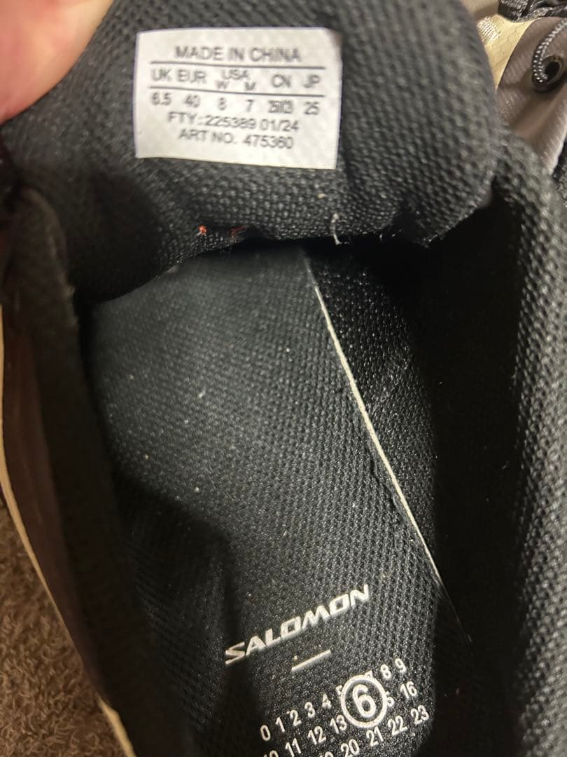 MM6 メゾンマルジェラ サロモン XT-4 MULE 40 SALOMON