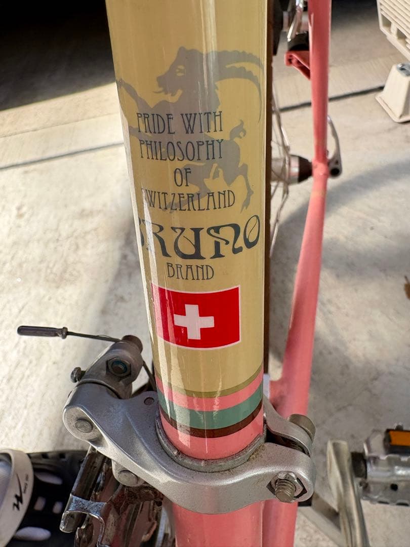 ルカ@BRUNO ミニベロ　20インチ　クロモリ　520mm 数回のみ使用