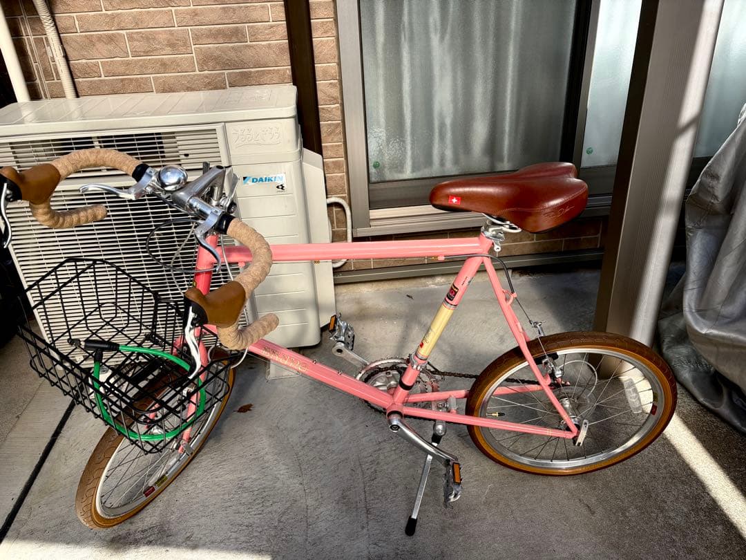 ルカ@BRUNO ミニベロ　20インチ　クロモリ　520mm 数回のみ使用