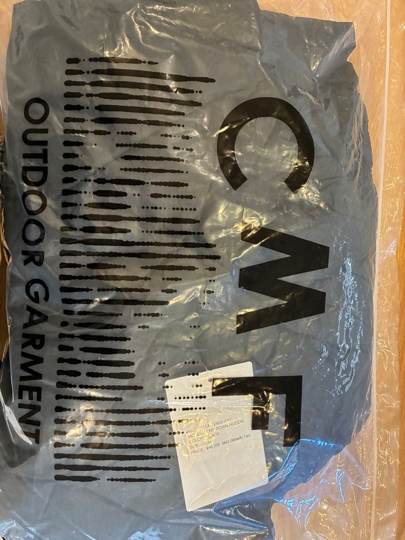 新品 COMFY OUTDOOR GARMENT ダウンジャケットCMF