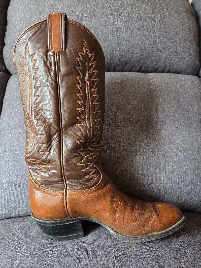 Tony Lama トニーラマ ウエスタンブーツ 25cm ブラウン