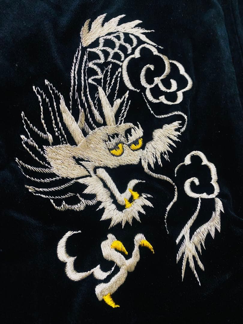 美品 テーラー東洋 ２面用 別珍 虎 龍 日本限定 スカジャン Unisex