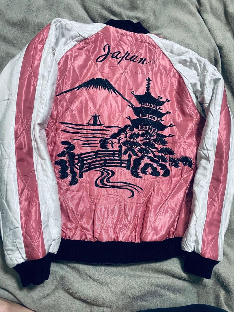 美品 テーラー東洋 ２面用 別珍 虎 龍 日本限定 スカジャン Unisex