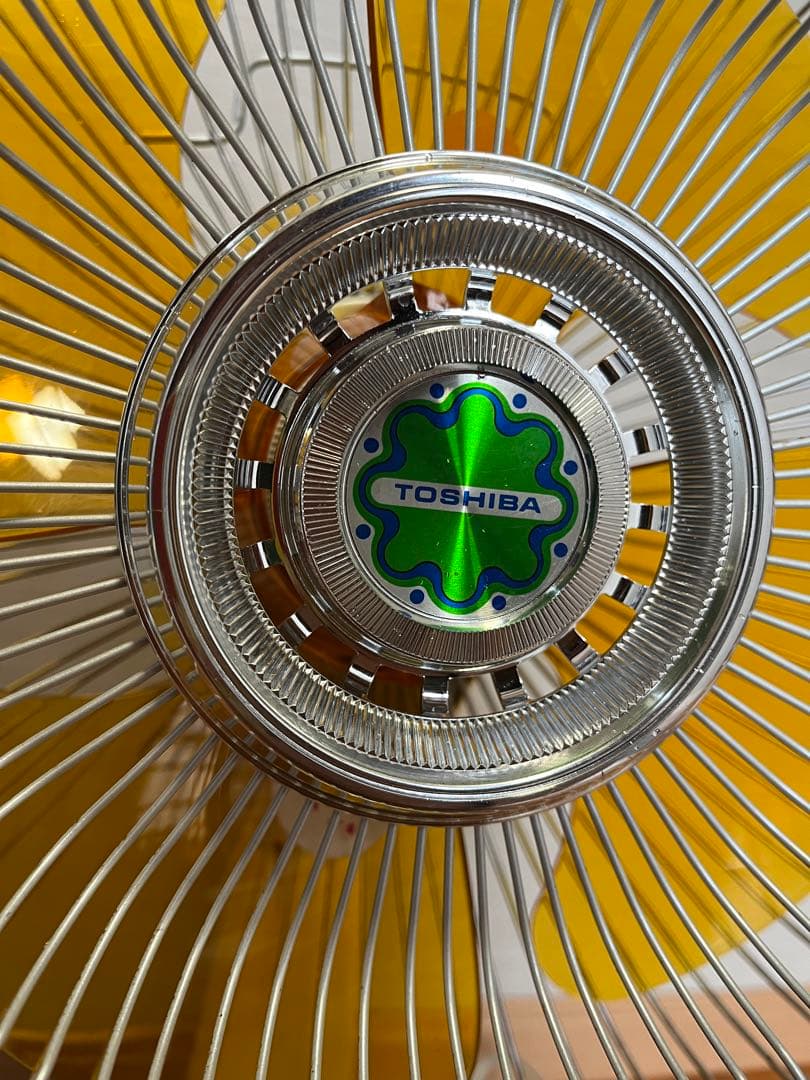 昭和レトロ TOSHIBA 扇風機 東芝 レトロポップ 1978年製 完動品