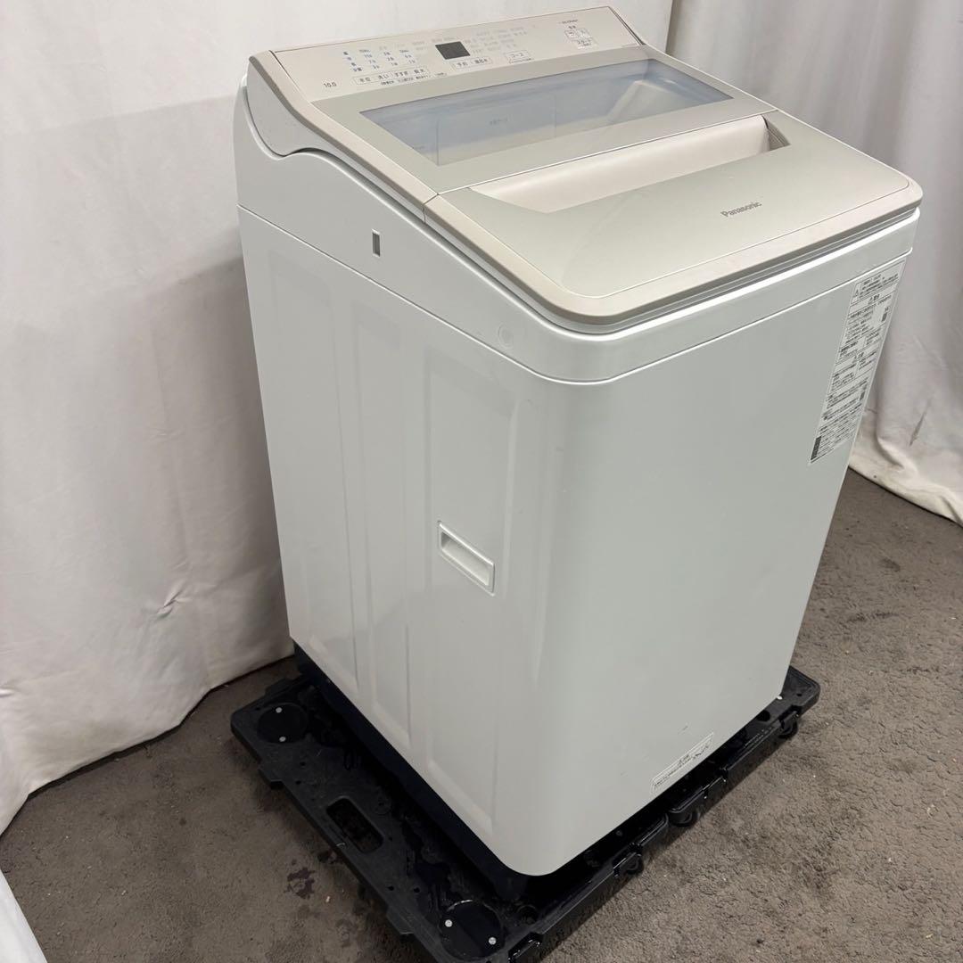 151　パナソニック　洗濯機　22年製　10キロ　綺麗　中古　設置無料　安い‼️