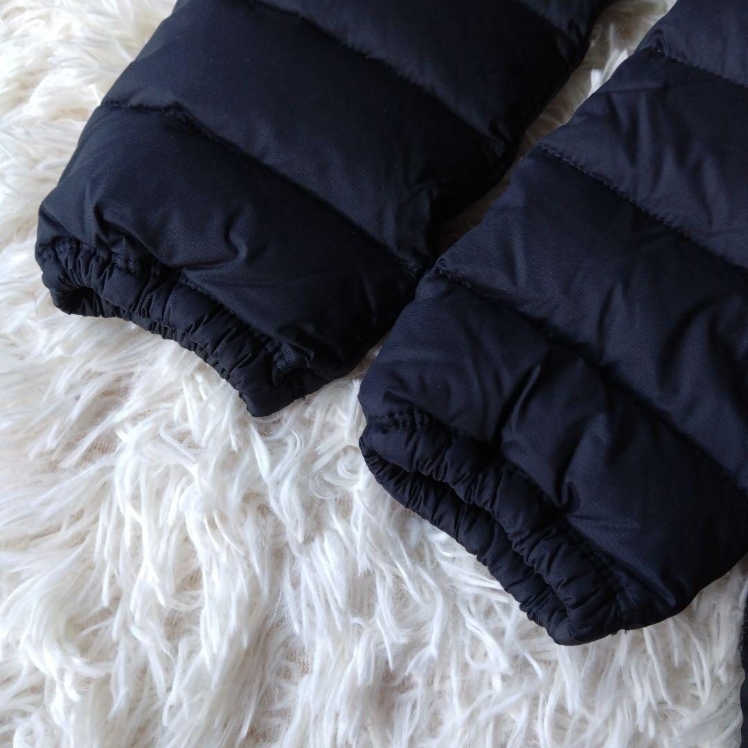 美品✨デュベティカ　ネイビー40　オチロエトレ 　マット　ファーフード