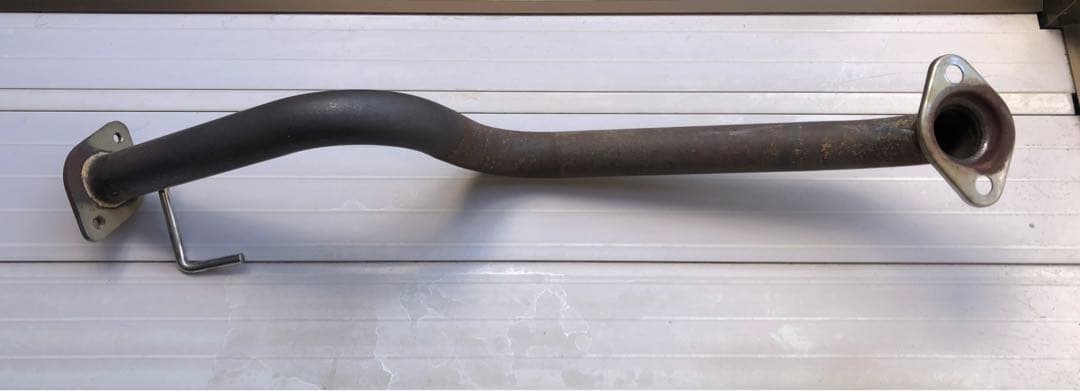 K12 日産マーチ　社外フロントパイプ　からくり？マルホ？