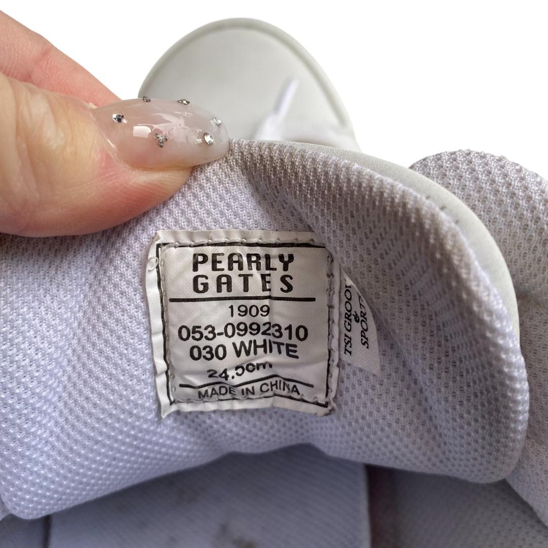PEARLY GATES パーリーゲイツ 24.5㎝ ハイカット ゴルフシューズ