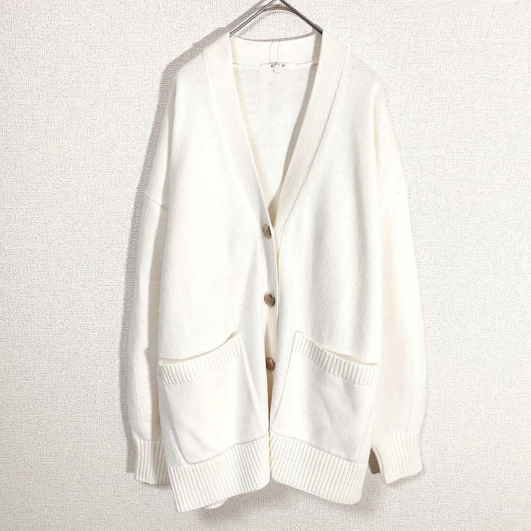 タグ付き新品未使用 23区 SLOW　アイボリー ニット コットン