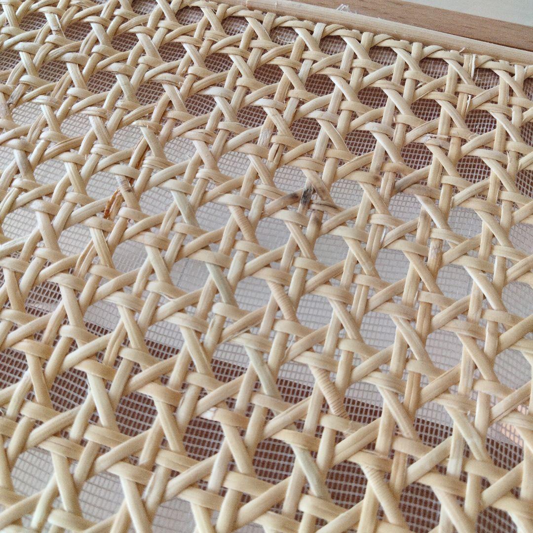 ピエールジャンヌレ風 ラタンチェア イス　一人掛け アームチェア リプロダクト