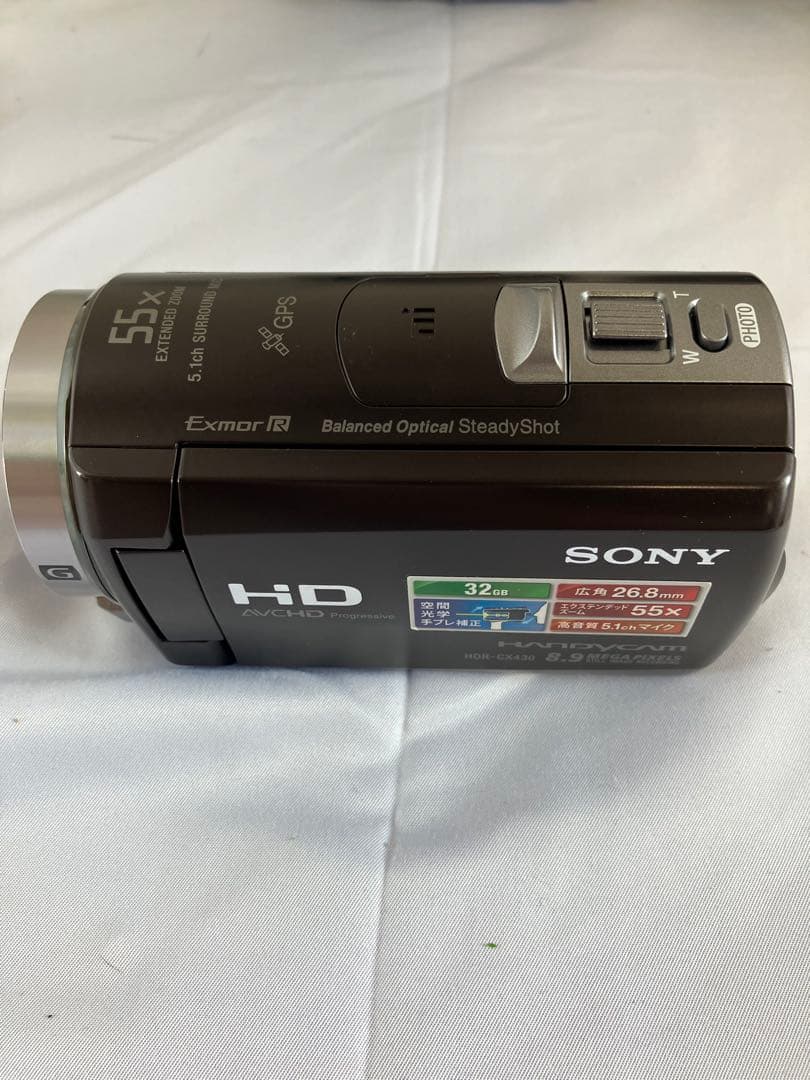 【動作確認済】SONY HDR-CX430V ビデオカメラ