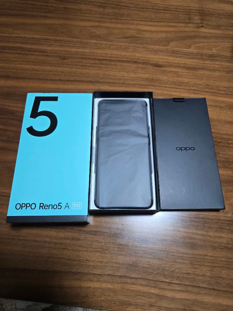 OPPO Reno5 A （A101OP） シルバーブラック