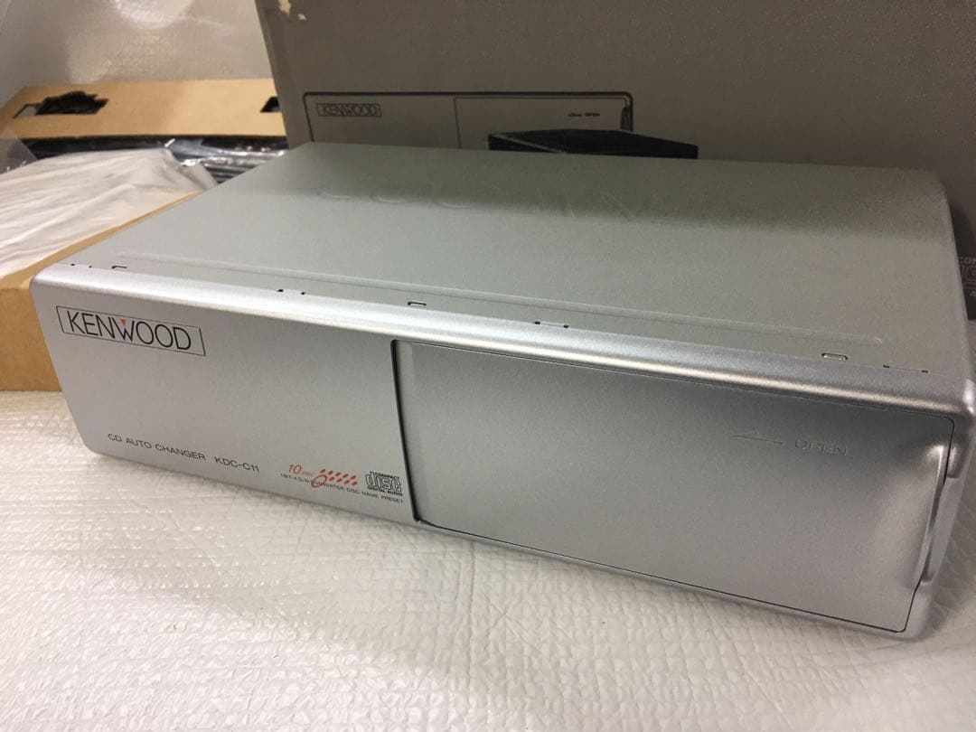 新品KENWOOD CDオートチェンジャー KDC-C11