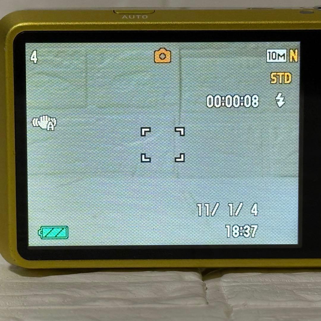 CASIO EXILIM EX-Z800 デジカメ イエロー 動作確認済 SD付