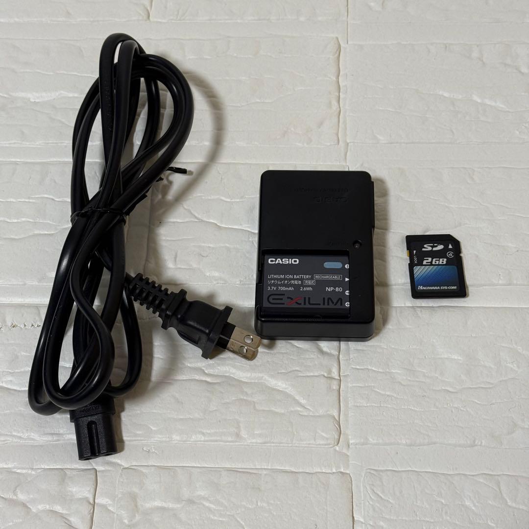 CASIO EXILIM EX-Z800 デジカメ イエロー 動作確認済 SD付