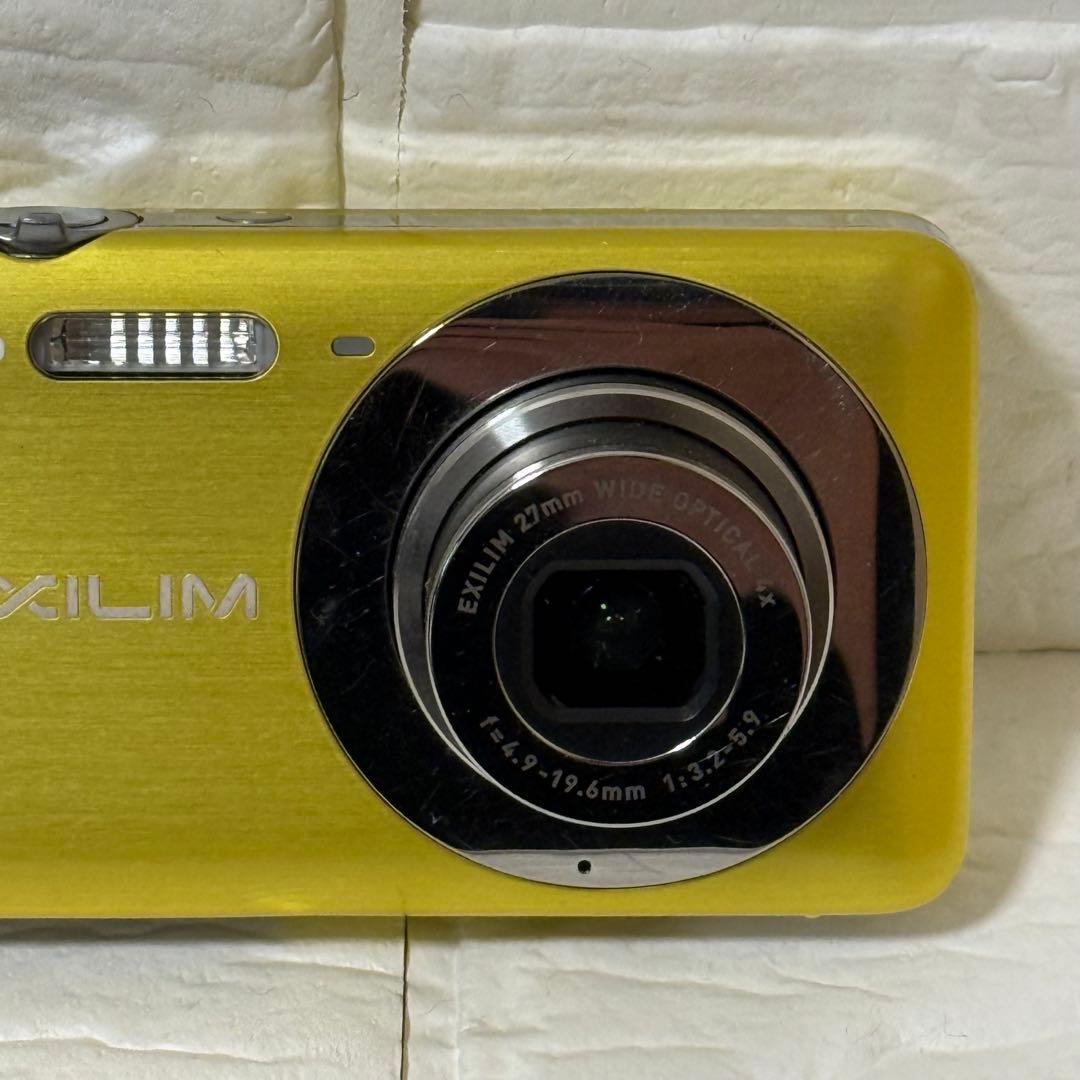 CASIO EXILIM EX-Z800 デジカメ イエロー 動作確認済 SD付