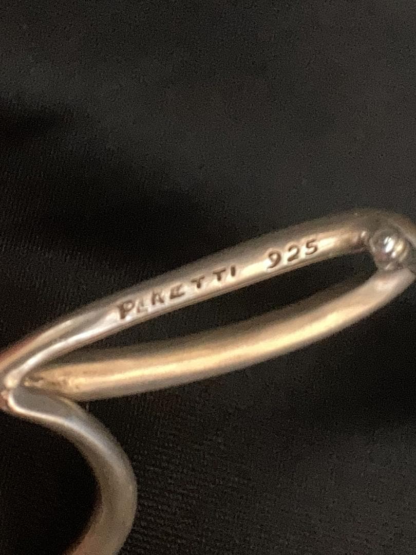 ティファニー ブローチ 925 アルファベット イニシャル D 1983