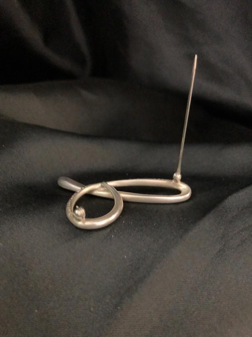 ティファニー ブローチ 925 アルファベット イニシャル D 1983