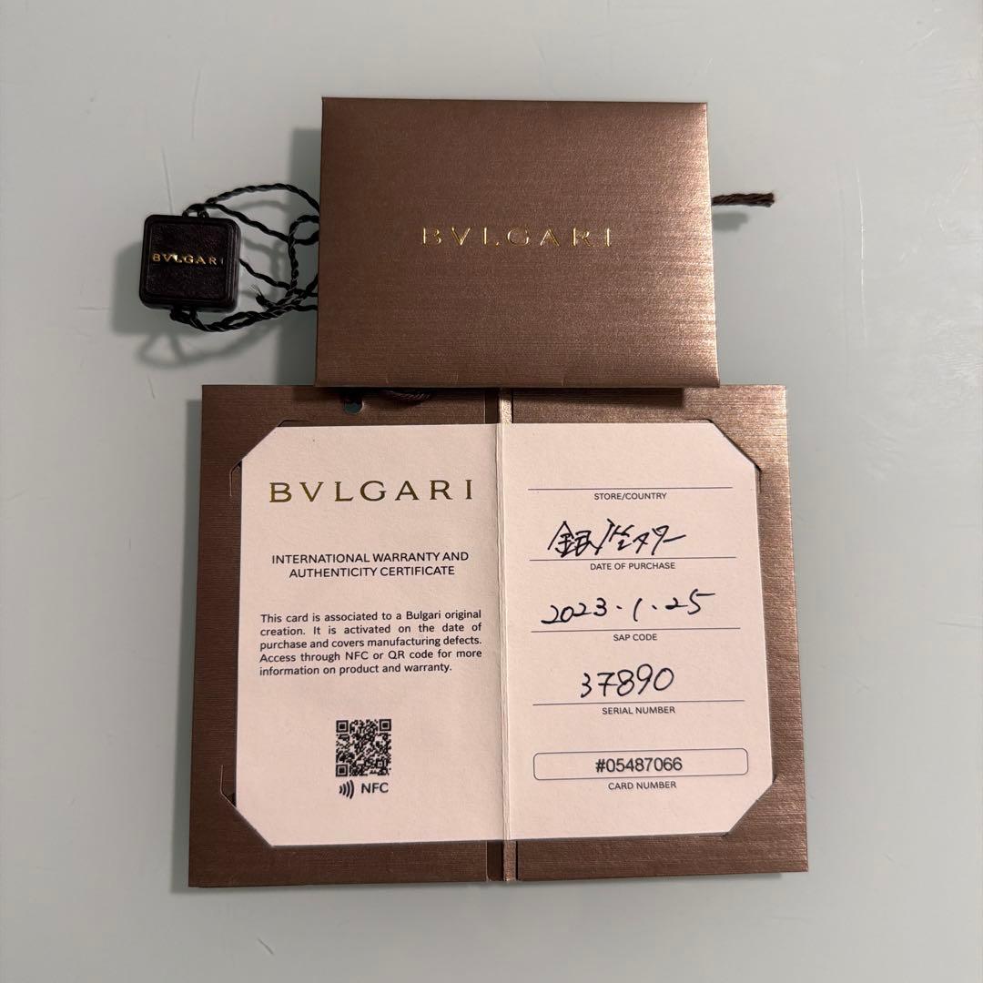 年末限定最終値下げ！ BVLGARI 黒レザー ベルト 42