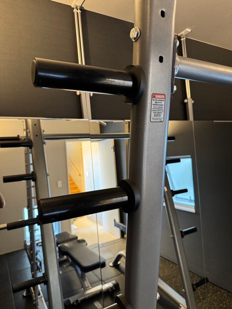 【引取限定/静岡市】タフスタッフ スミスマシン ベンチ BULLバー 豪華セット