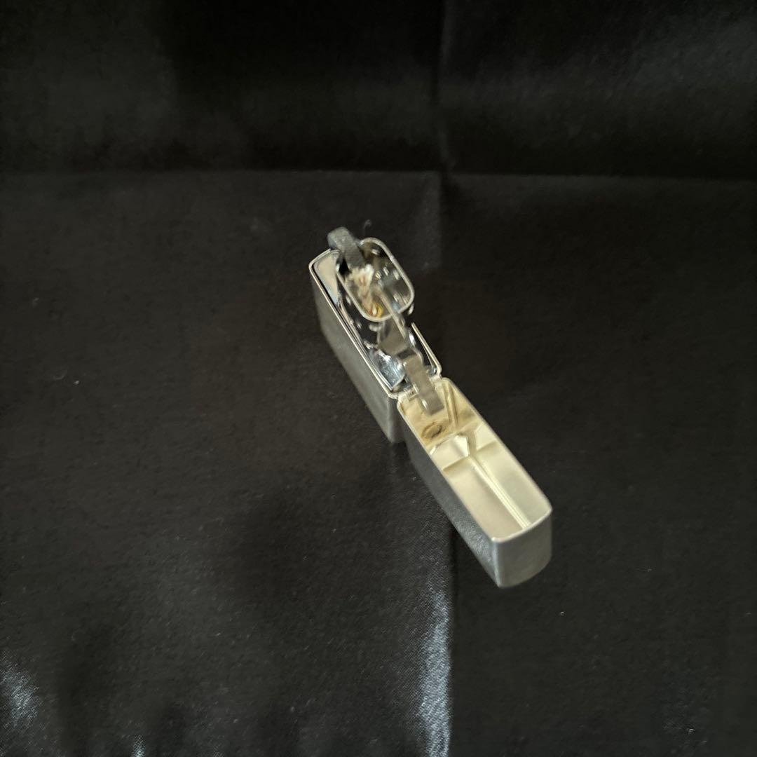 ZIPPO 限定品シリアルNO.0333オイルコンテナ付（銀20ミクロン）