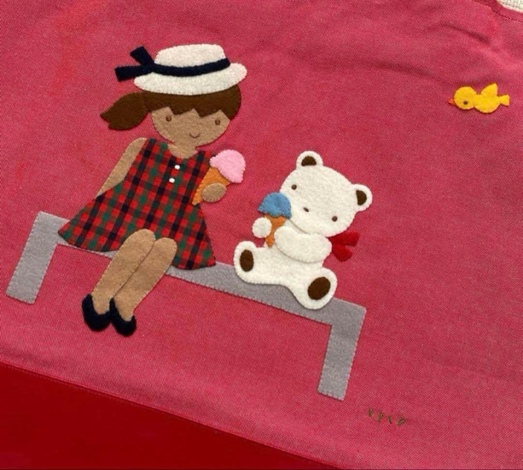 【新品】familiar レッスンバッグ アイスクリーム女の子